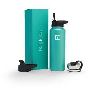 40 Oz Wide Mouth Water Bottle with Straw Lid