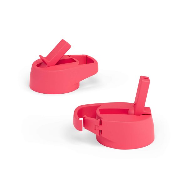 CarabinerStrawLidTWOLIDSSetforWideMouthBottle_Fuschia.jpg