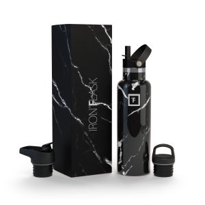 20 Oz Narrow Mouth Water Bottle with Straw Lid