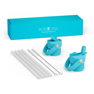 Straw Lid Set For Narrow Mouth Water Bottles