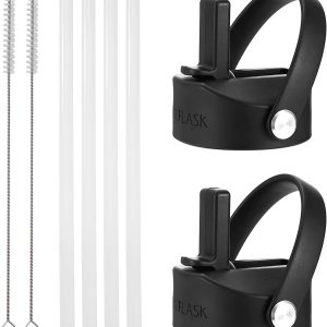 Flex Straw Lid Set for Wide Mouth Bottle
